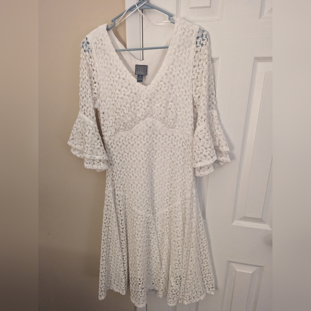 Size 8 white dress